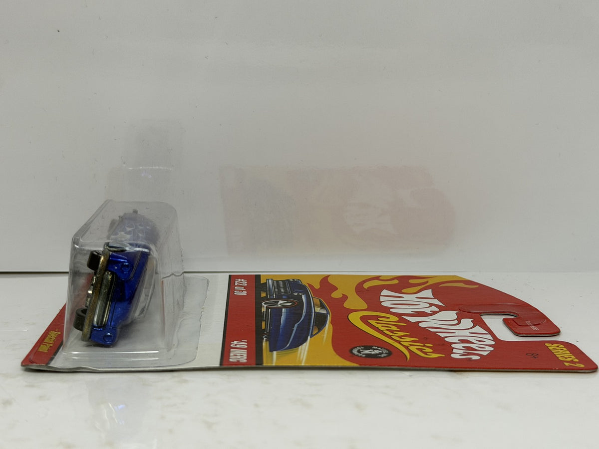 Hot Wheels Classics Series 2 1949 Mercury Merc 1:64 Diecast Blue
