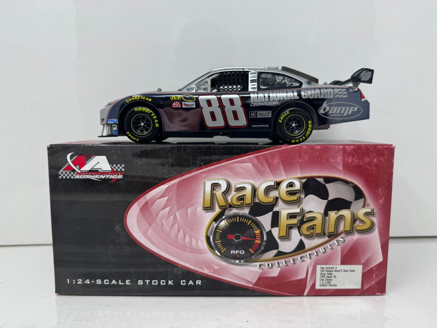Motorsports Authentics Nascar #88 Dale Earnhardt Jr. Color Chrome 1:24 Diecast