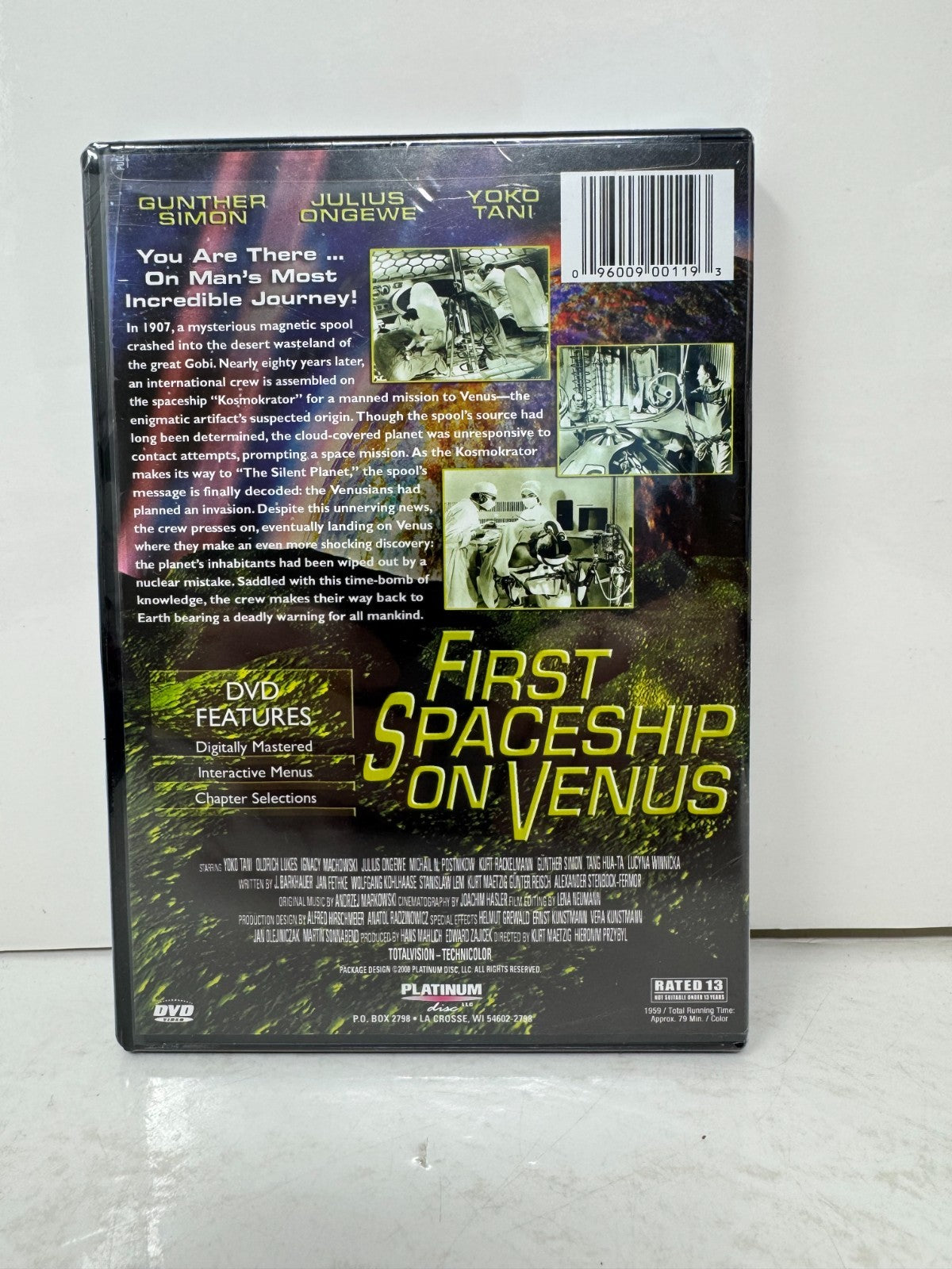 First Spaceship on Venus (DVD) Sci-Fi Brand New and Sealed!!!