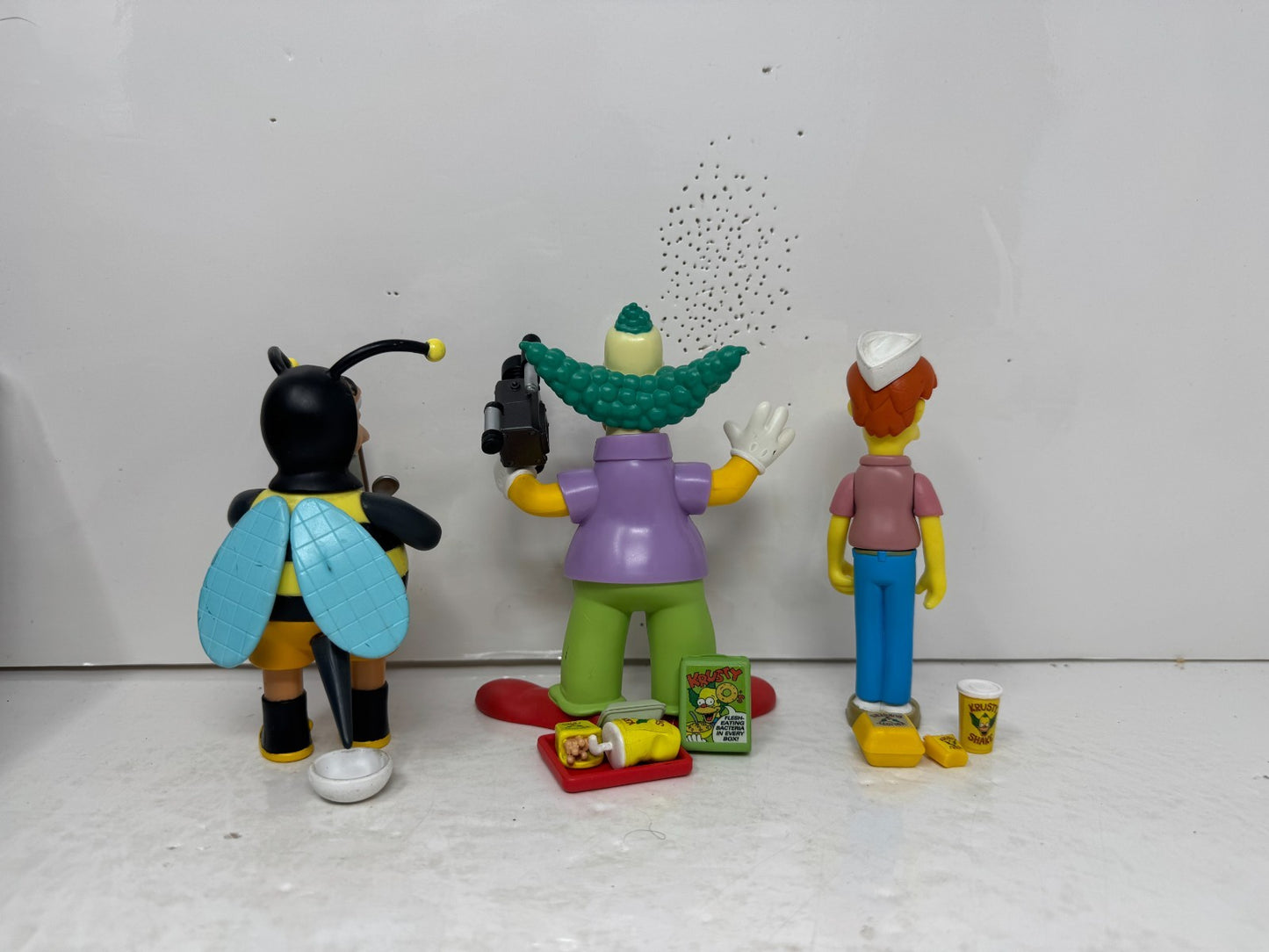 Simpsons World of Springfield Krusty Burger Restaurant Playmates Playset