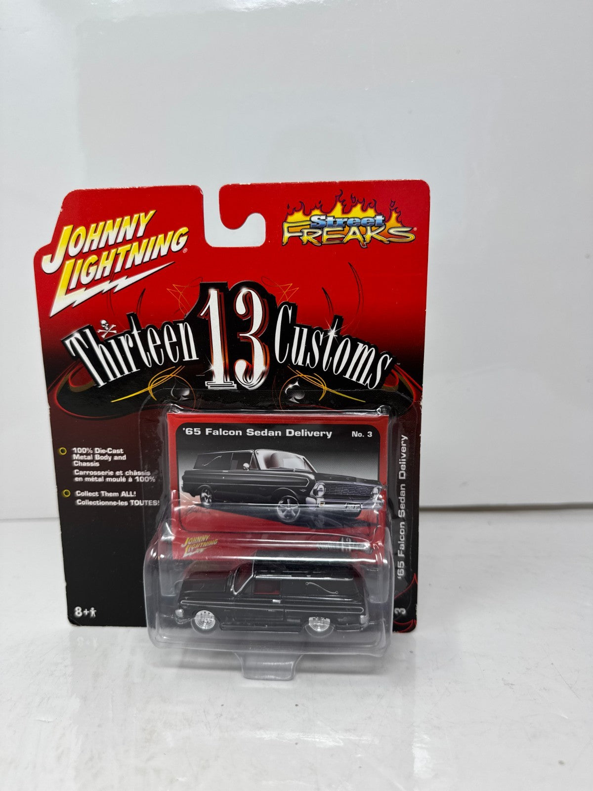 Johnny Lightning Thirteen Customs 1965 Ford Falcon Sedan Delivery 1:64 Diecast