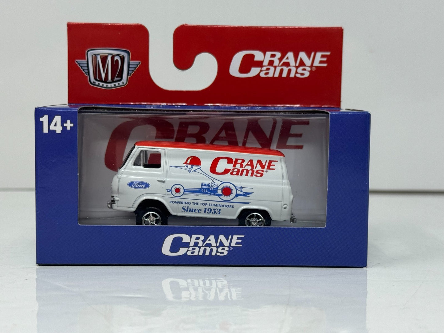 M2 Machines Crane Cams 1964 Ford Econoline Van Gasser 1:64 Diecast