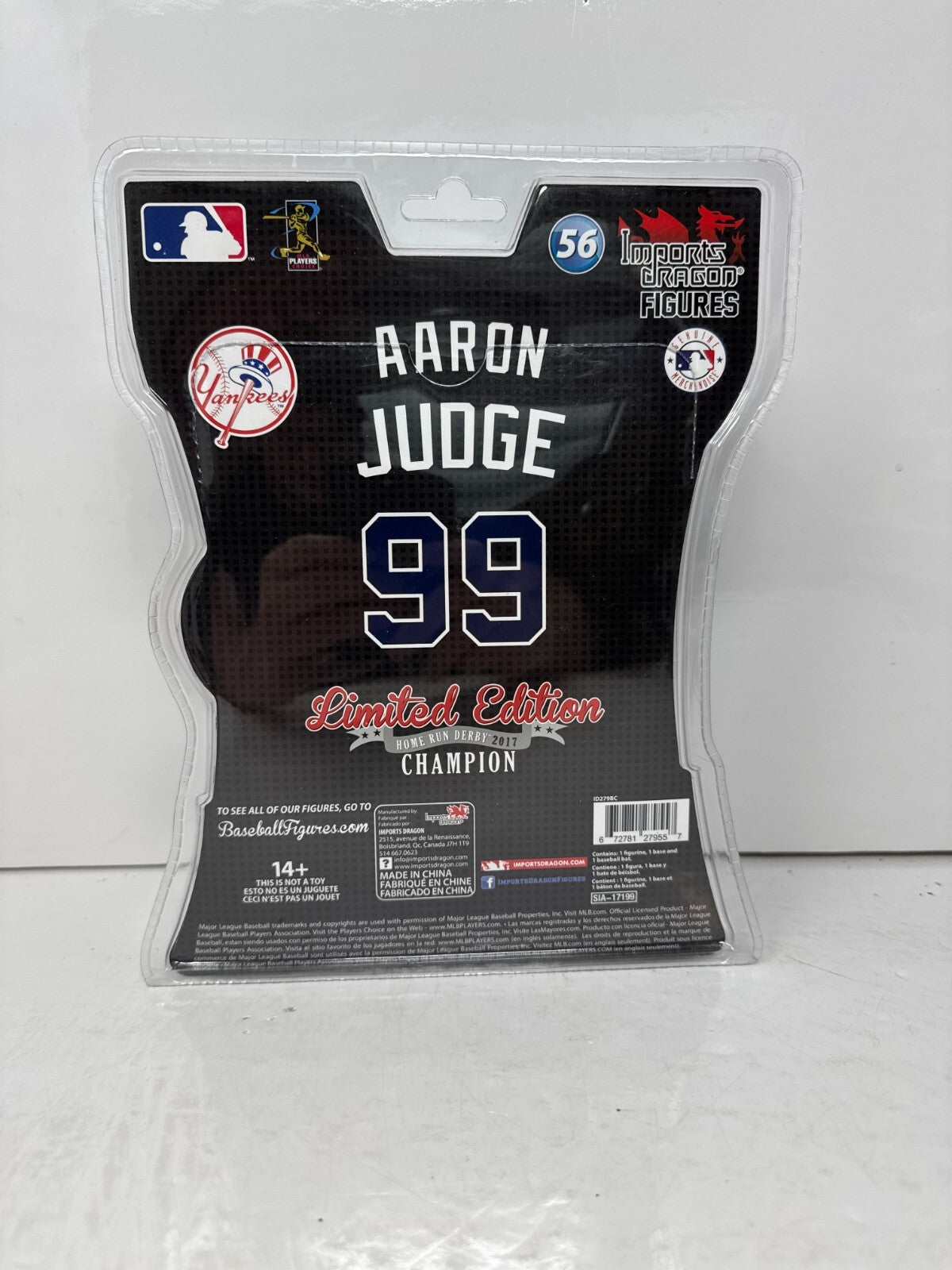 Imports Dragon MLB Aaron Judge New York Yankees Limited Edition Figure
