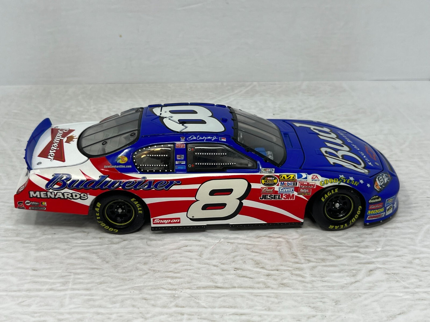 Motorsports Authentics #8 Dale Earnhardt Jr. Bud Stars and Stripes 1:24 Diecast