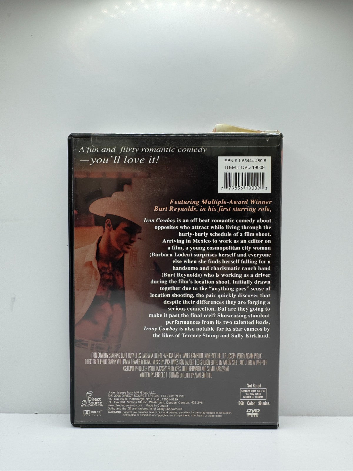Iron Cowboy (DVD) Burt Reynolds Drama
