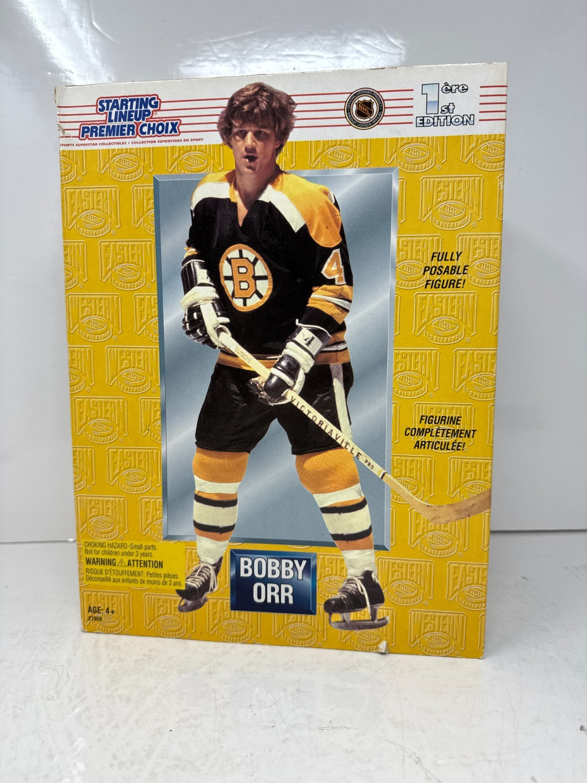 Hasbro Starting Lineup Bobby Orr Boston Bruins 12" Inch Hockey Figure