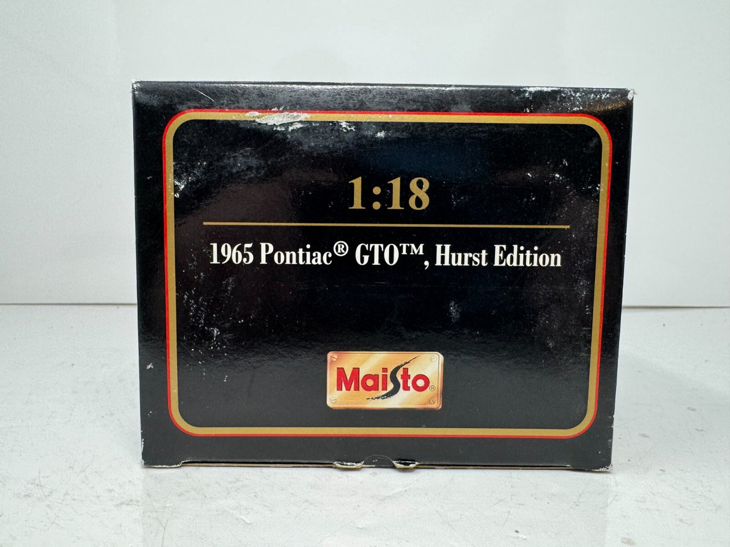 Maisto 1965 Pontiac GTO Hurst Edition Special Edition 1:18 Diecast