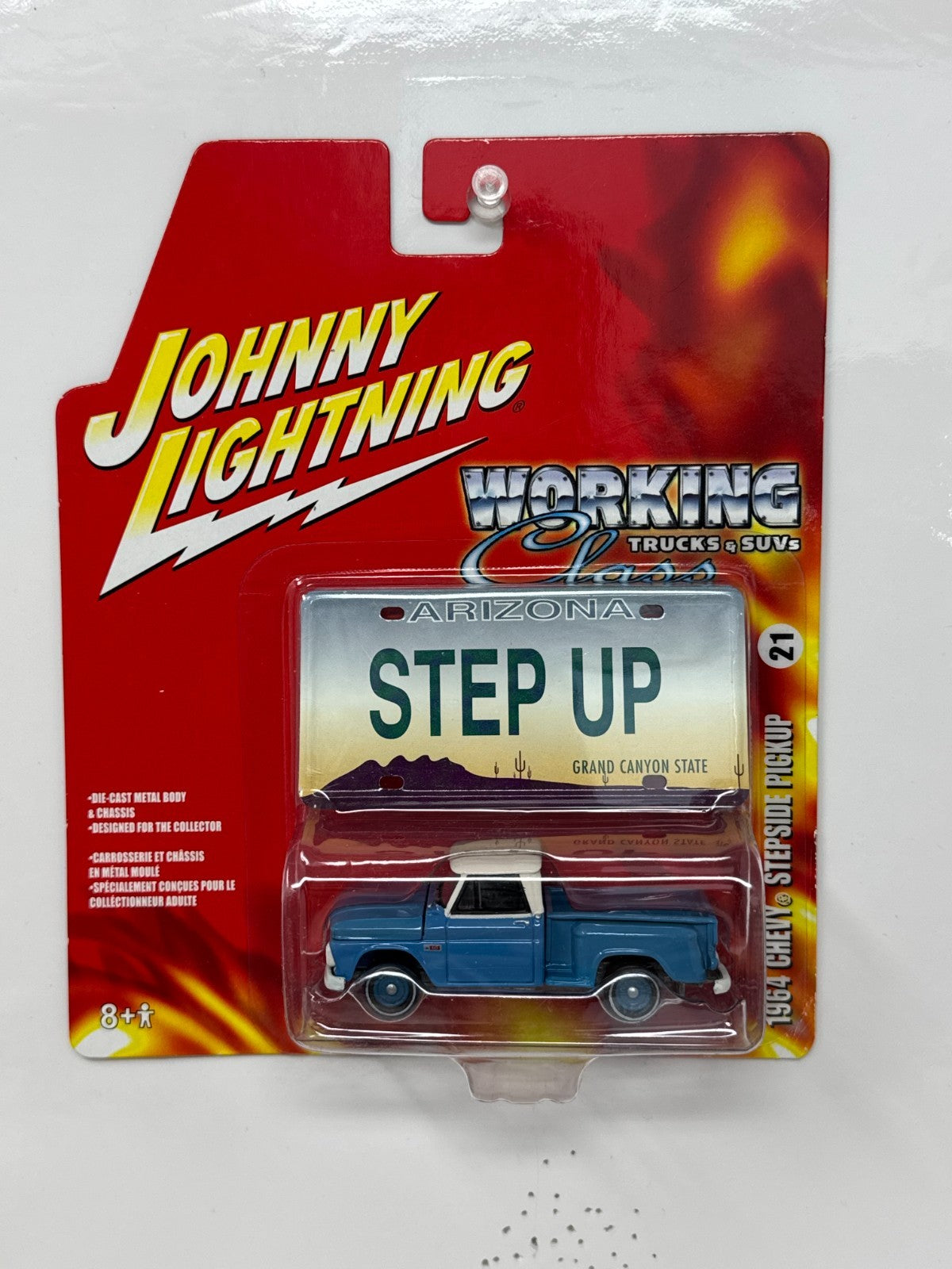 Johnny Lightning Working Class 1964 Chevy Stepside Pickup 1:64 Diecast