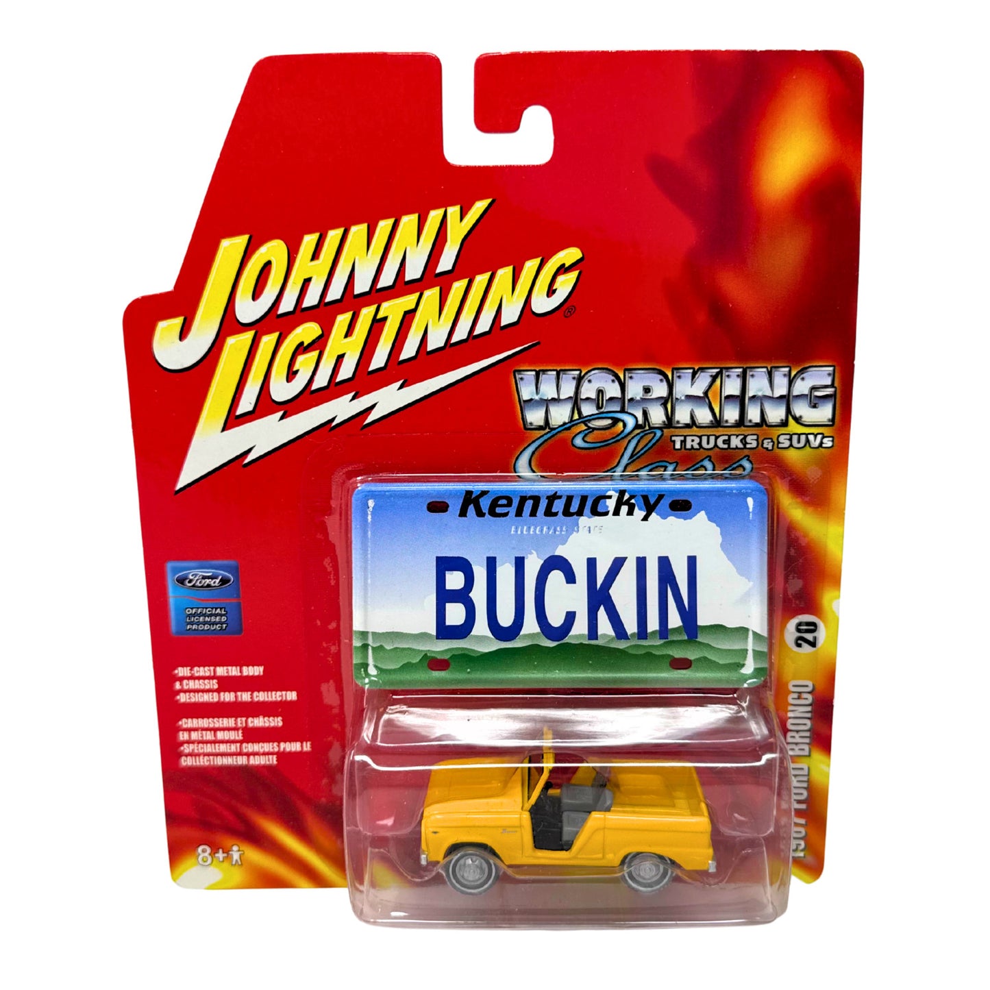 Johnny Lightning Working Class 1967 Ford Bronco 1:64 Diecast