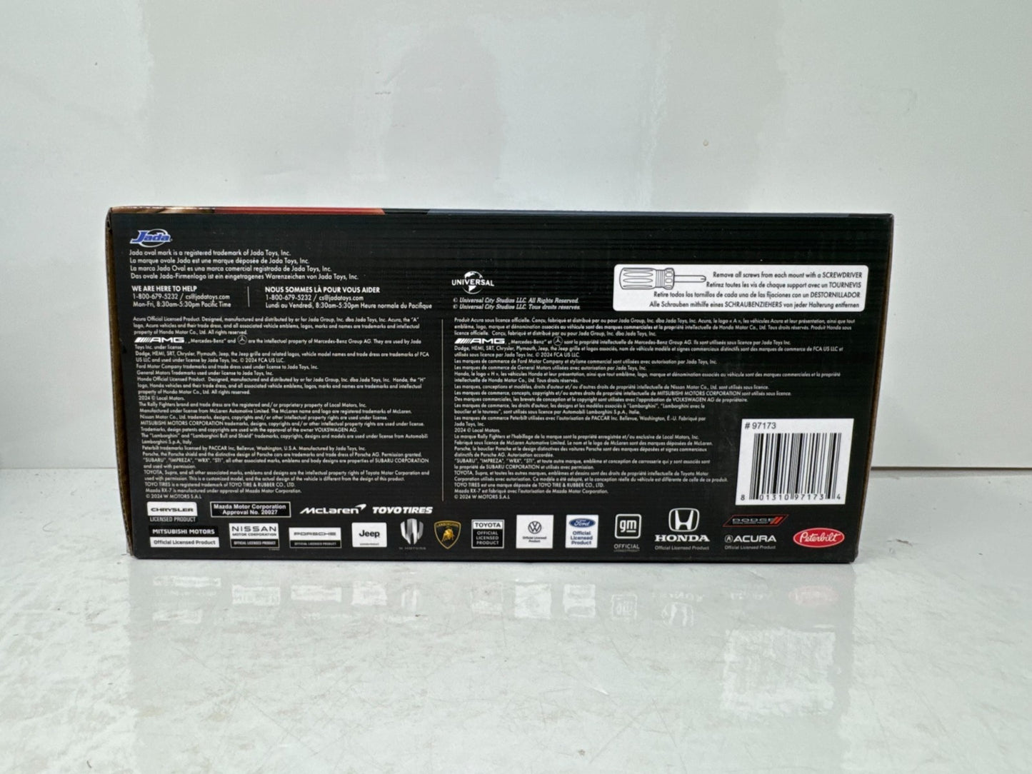 Jada Fast & Furious Brian's Nissan Skyline GT-R (R34) 1:24 Diecast Blue