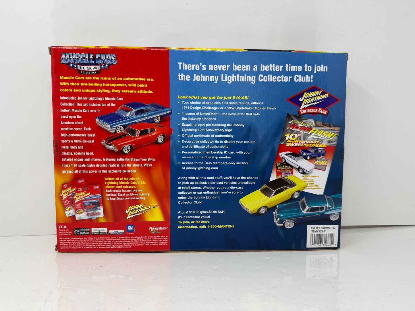 Johnny Lightning Muscle Cars USA 10-Car Collection 1:64 Diecast
