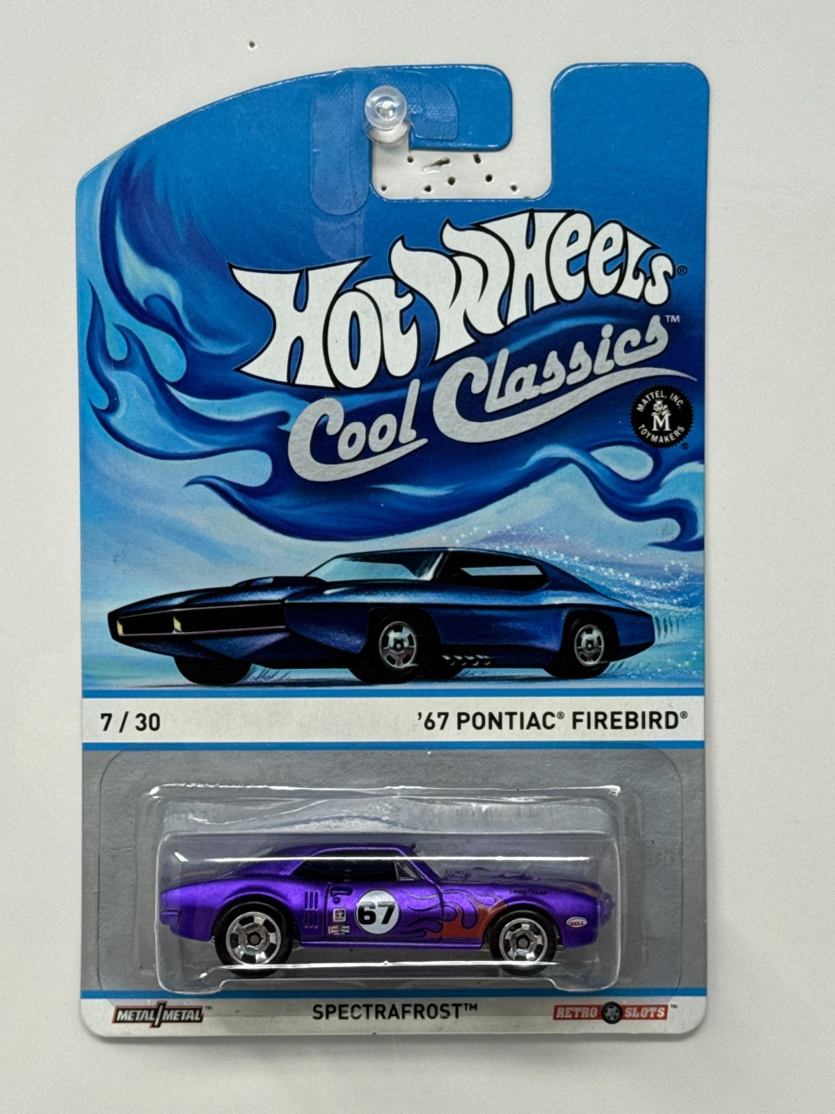 Hot Wheels Cool Classics 1967 Pontiac Firebird Spectrafrost 1:64 Diecast