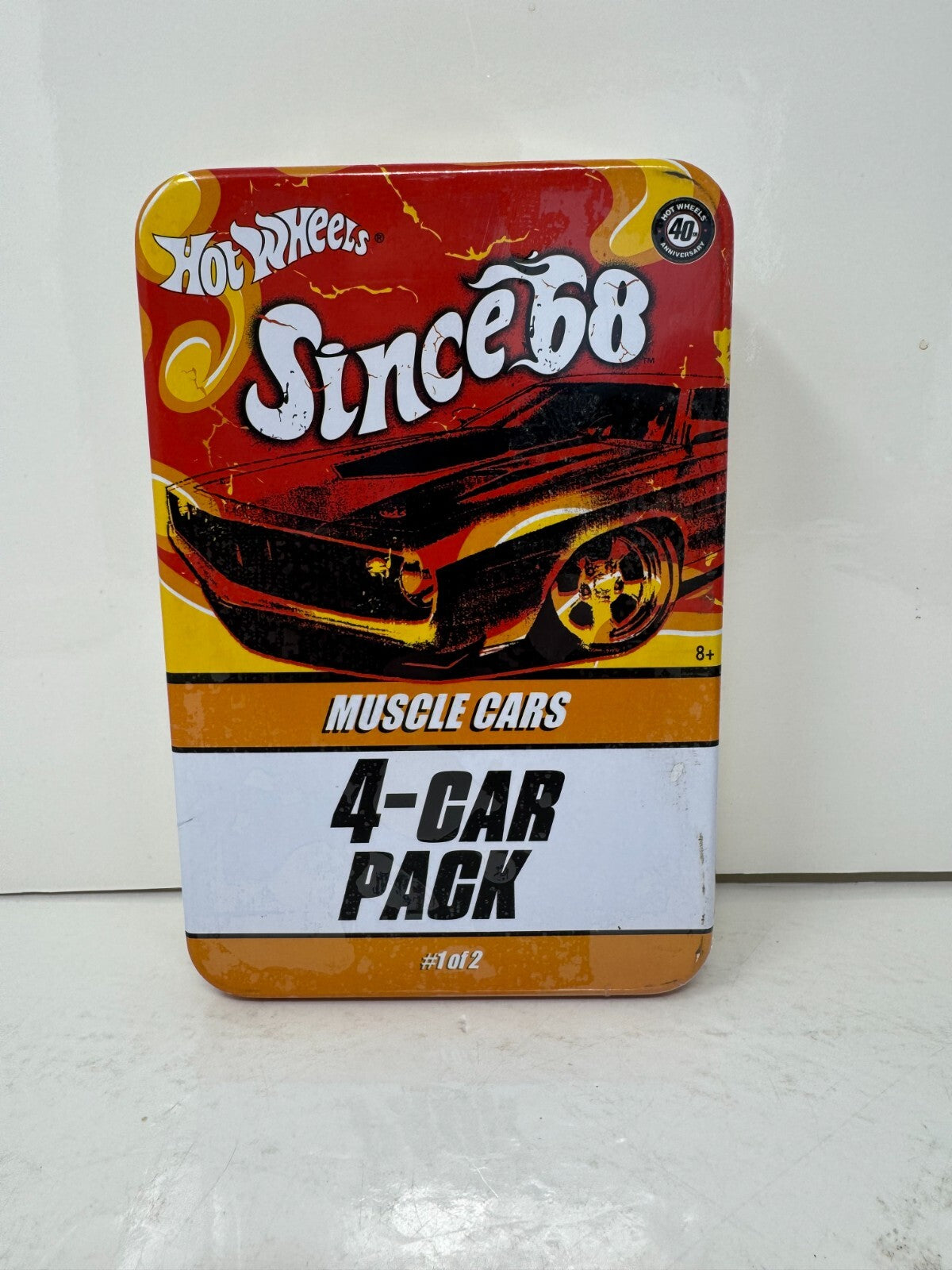 Hot Wheels Since '68 Muscle Cars 4-Car Pack #1 & 2 1:64 Diecast