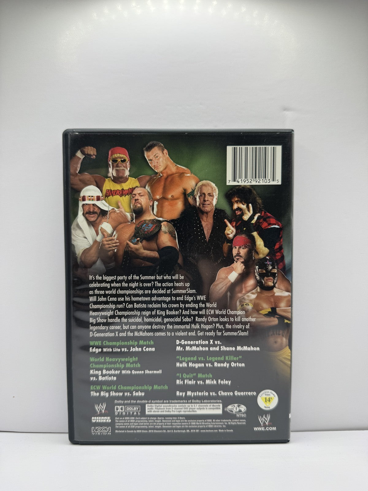 WWE SummerSlam 2006 (DVD) WWE Wrestling