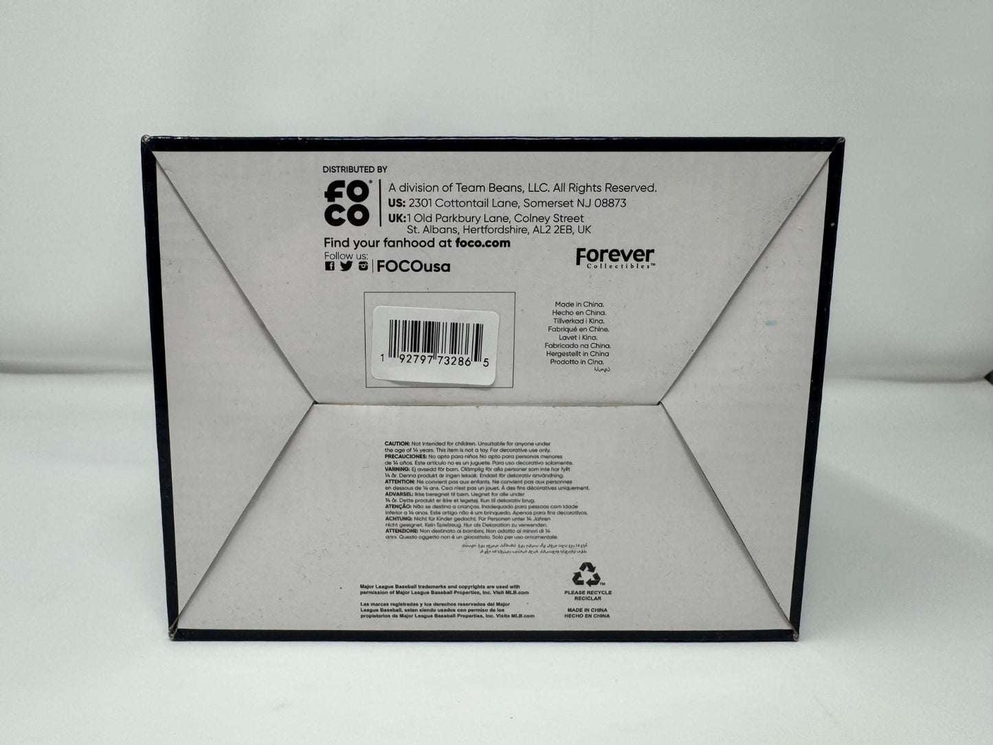 FOCO MLB Toronto Blue Jays ACE Mascot "Stadium Lights" Bobblehead