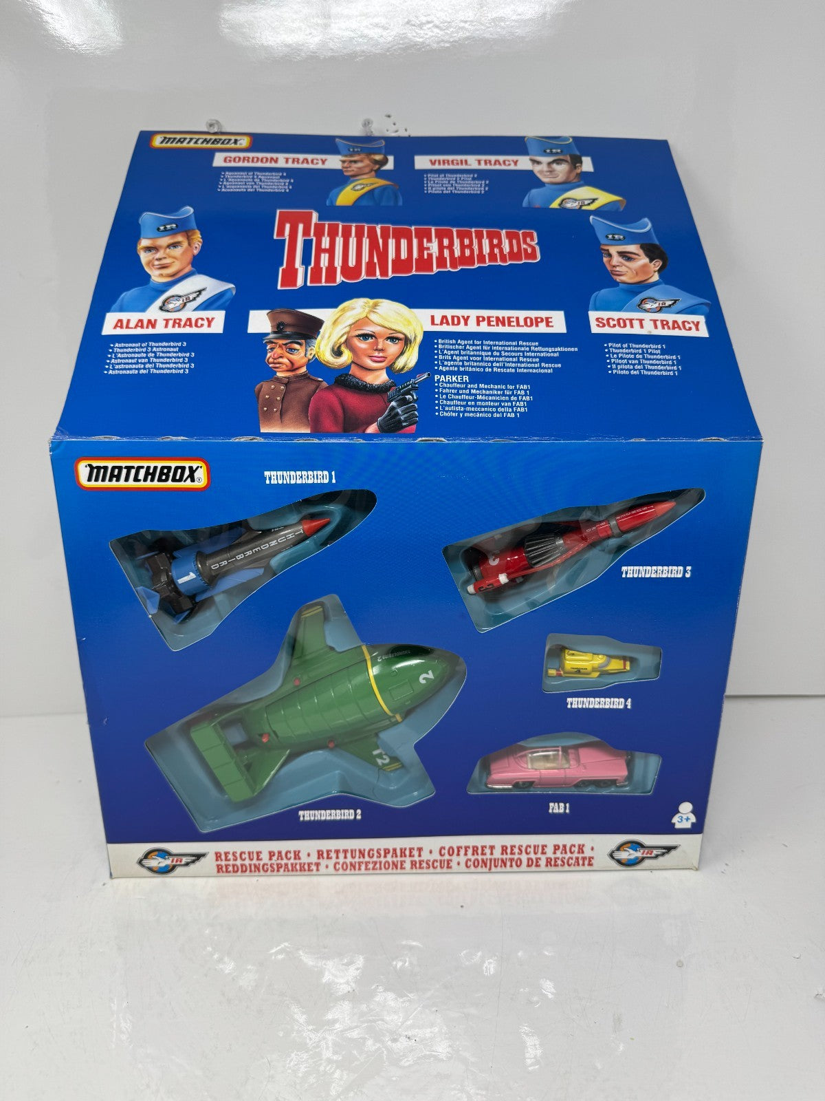 Tyco Matchbox Thunderbirds Rescue Pack 164 Diecast 1993