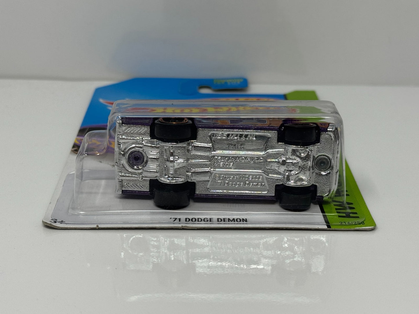 Hot Wheels Workshop 1971 Dodge Demon 1:64 Diecast Factory Sealed Purple Gold