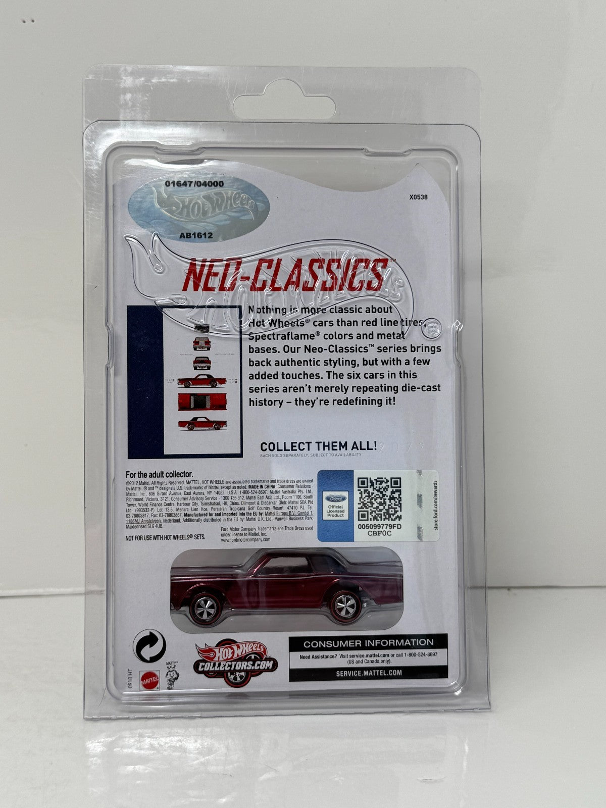 Hot Wheels RLC Neo-Classics Lincoln Continental Mark III 1:64 Diecast