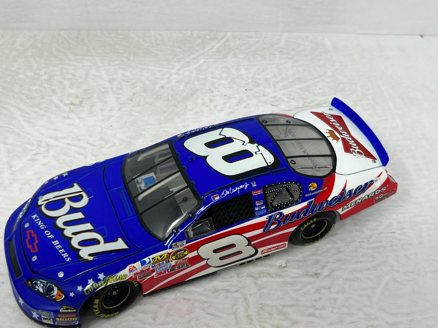 Motorsports Authentics #8 Dale Earnhardt Jr. Bud Stars and Stripes 1:24 Diecast
