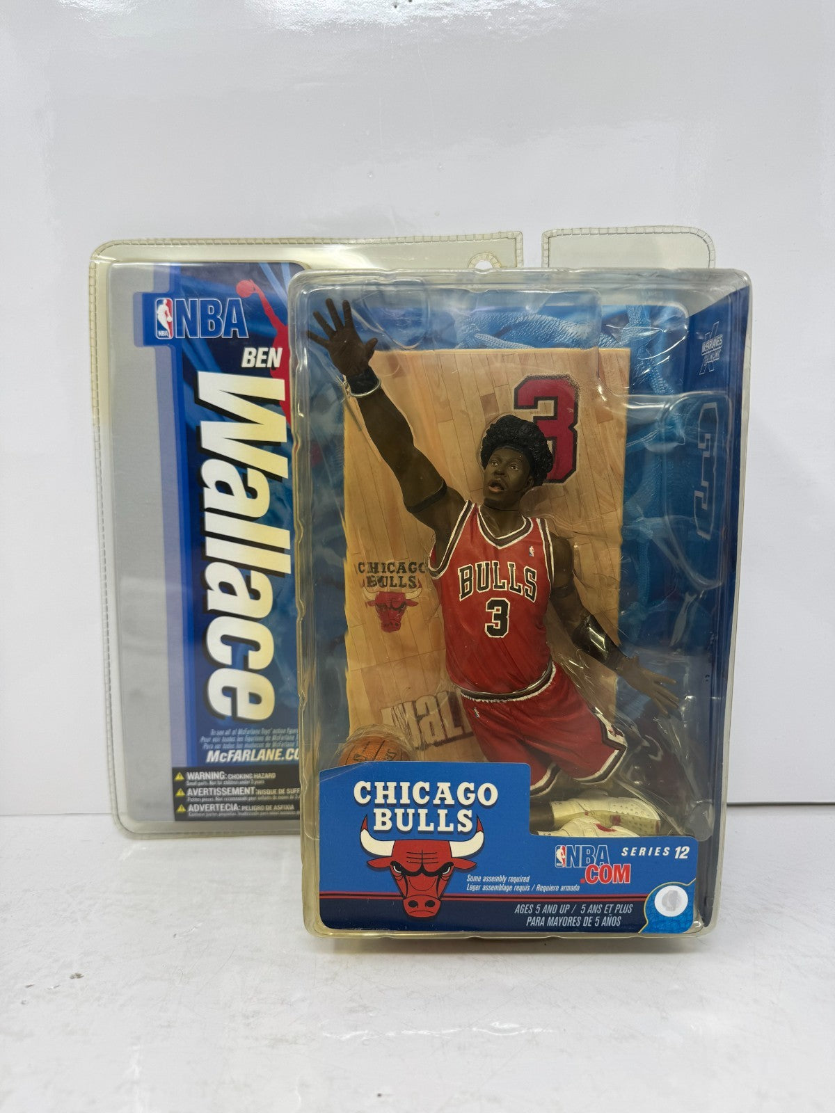 McFarlane NBA Ben Wallace Chicago Bulls Series 12 Figure