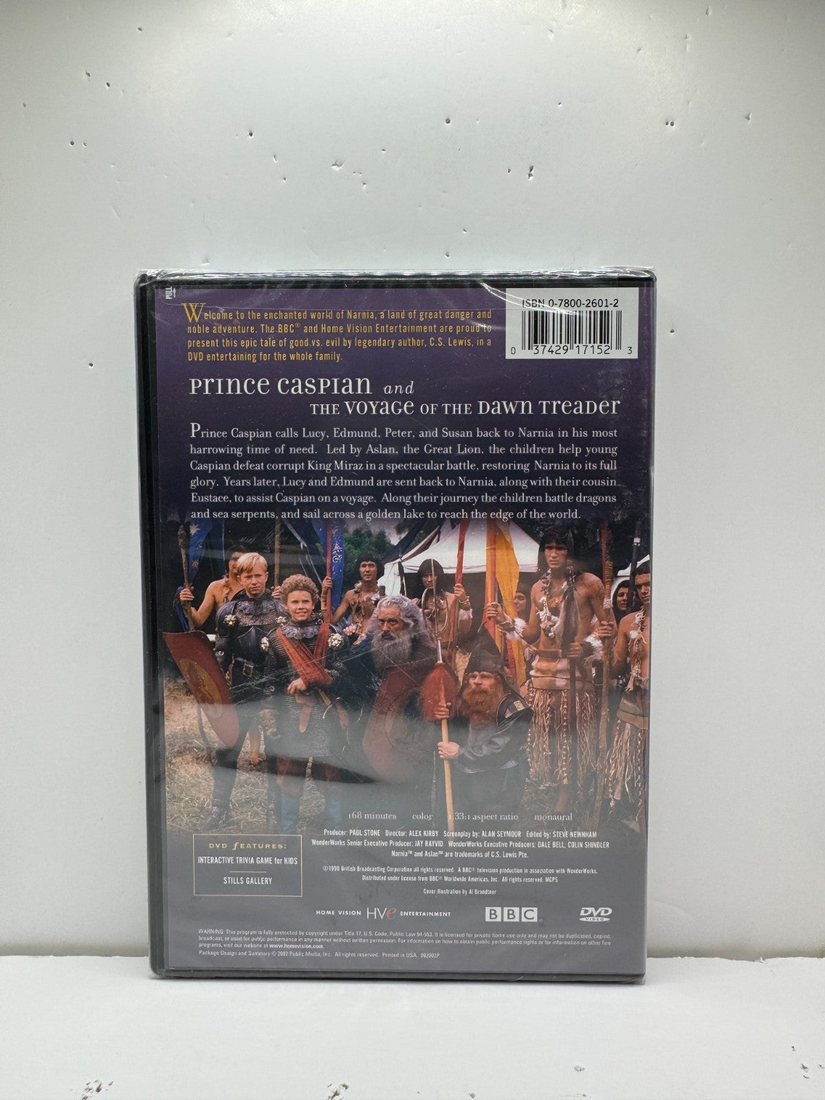 Prince Caspian / Dawn Treader (DVD) BBC Fantasy Adventure Sealed