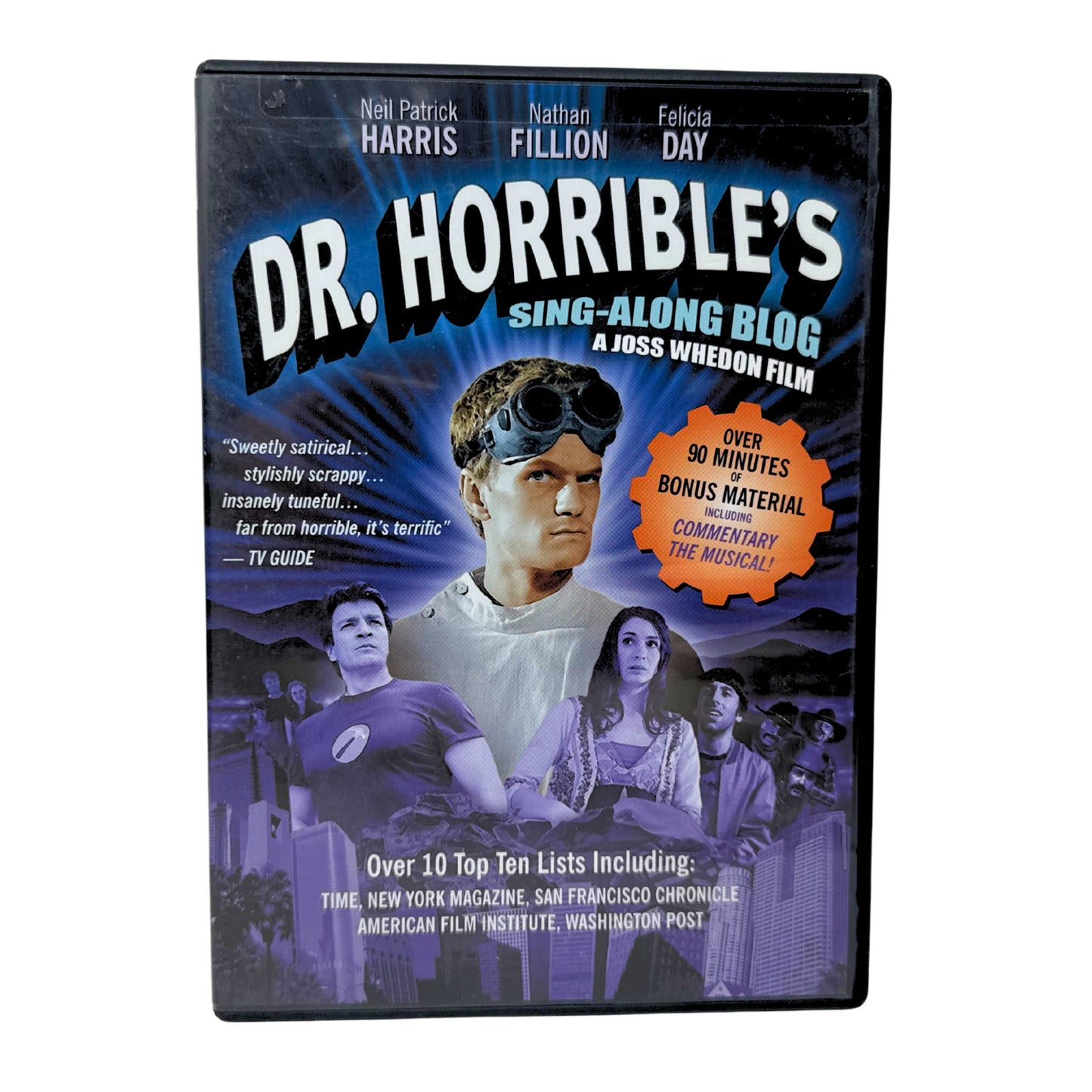 Dr. Horrible's Sing-Along Blog (DVD) Sci-Fi Good Condition!!!