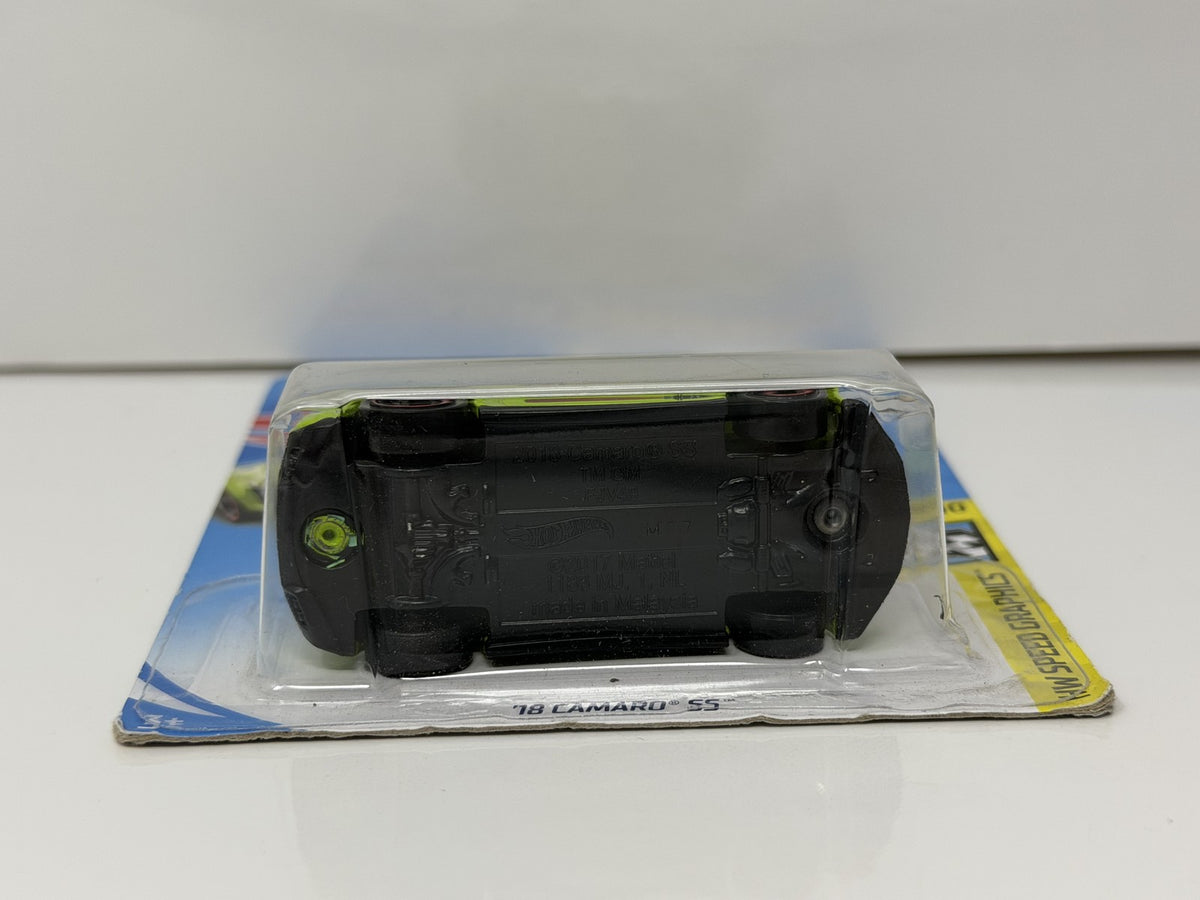 Hot Wheels HW Speed Graphics 2018 Chevrolet Camaro SS 1:64 Diecast Green