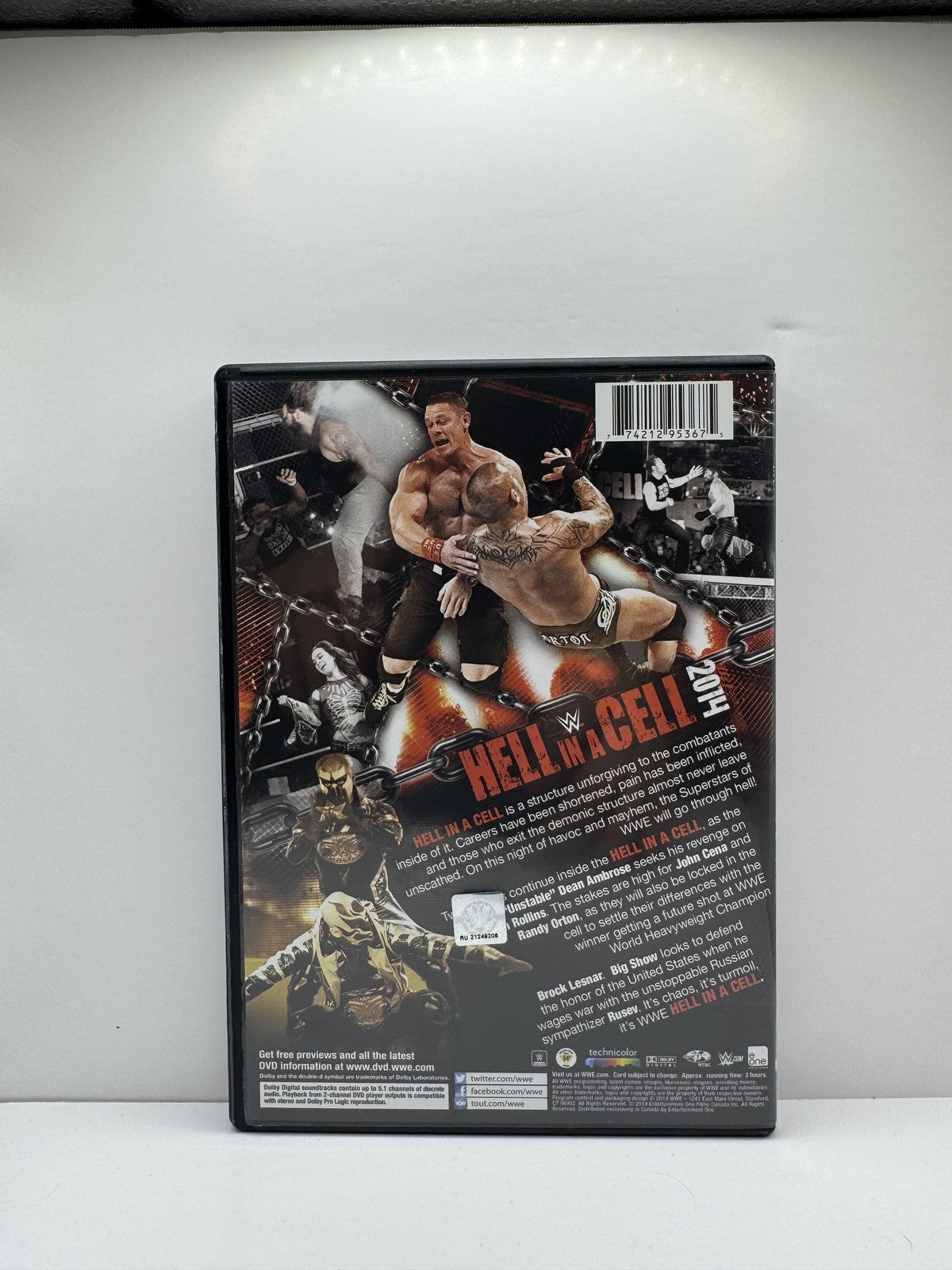 WWE Hell in a Cell 2014 (DVD) WWE Wrestling