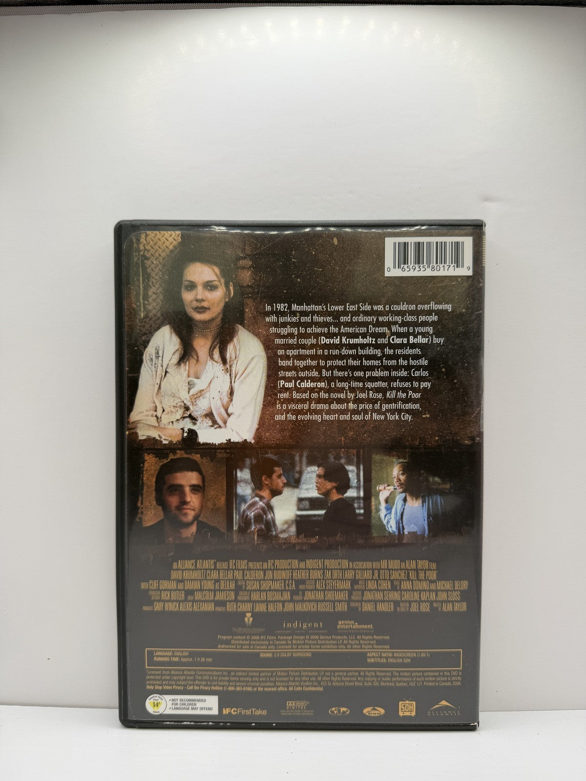 Kill the Poor (DVD) David Krumholtz Drama