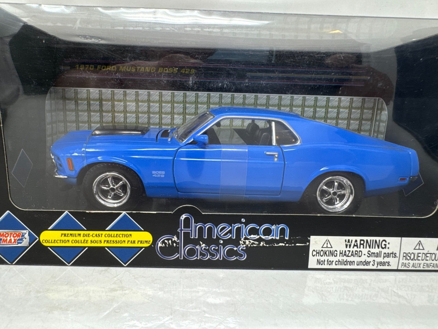 Motormax American Classics 1970 Ford Mustang Boss 429 1:24 Diecast