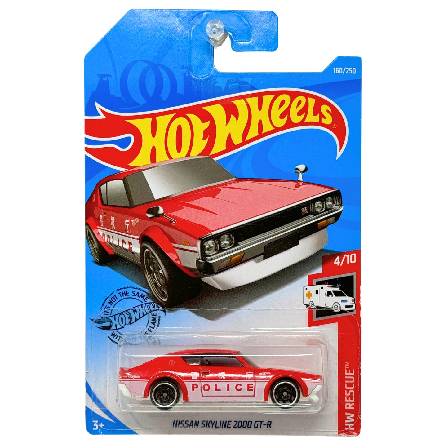 Hot Wheels HW Rescue Nissan Skyline 2000 GT-R JDM 1:64 Diecast