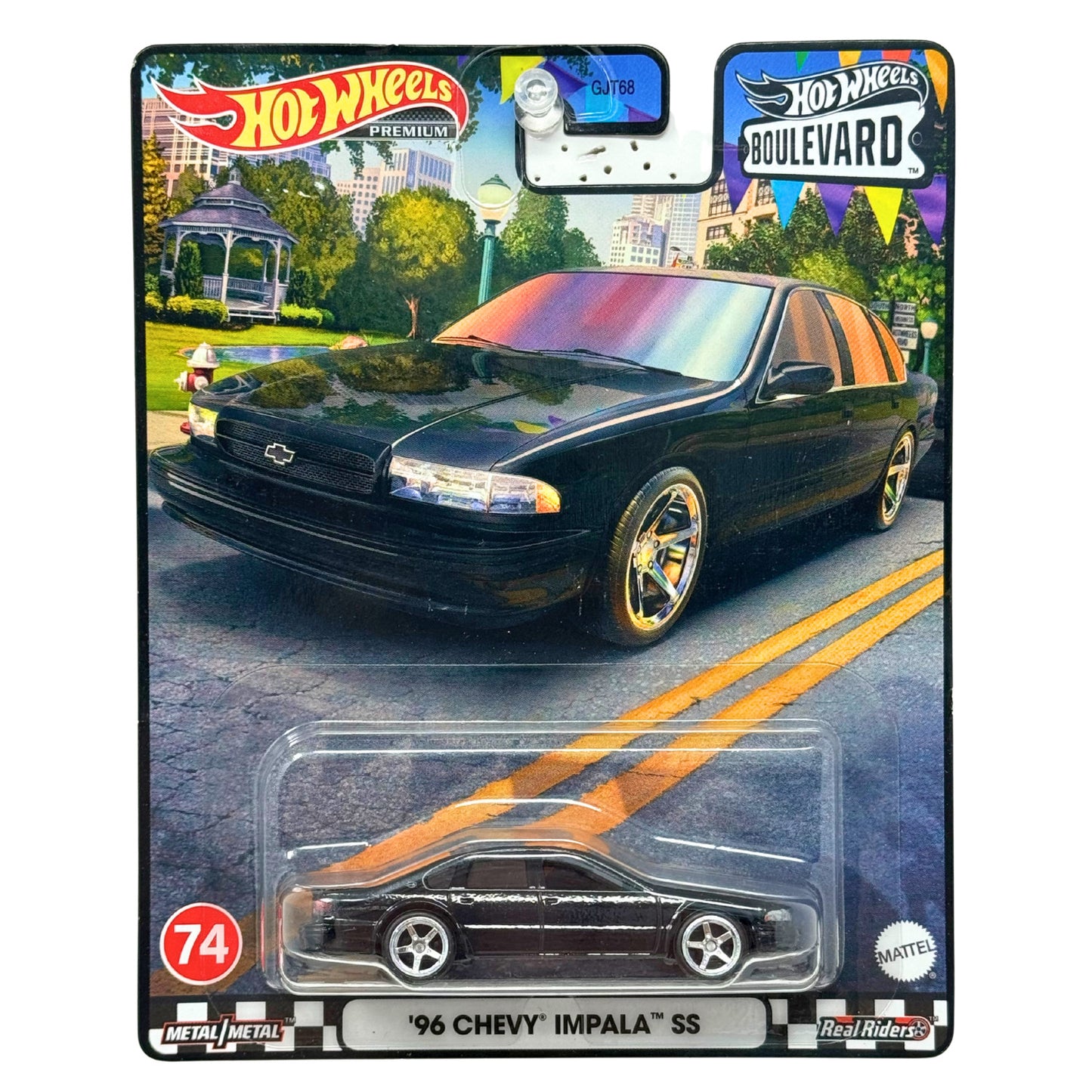 Hot Wheels Premium Boulevard #74 1996 Chevy Impala SS 1:64 Diecast