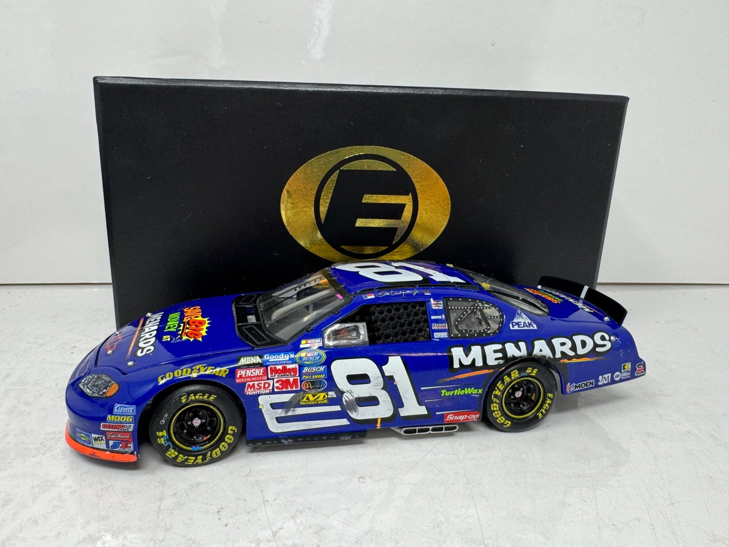 Action Nascar Elite #81 Dale Earnhardt Jr. Menards Bristol Raced 1:24 Diecast