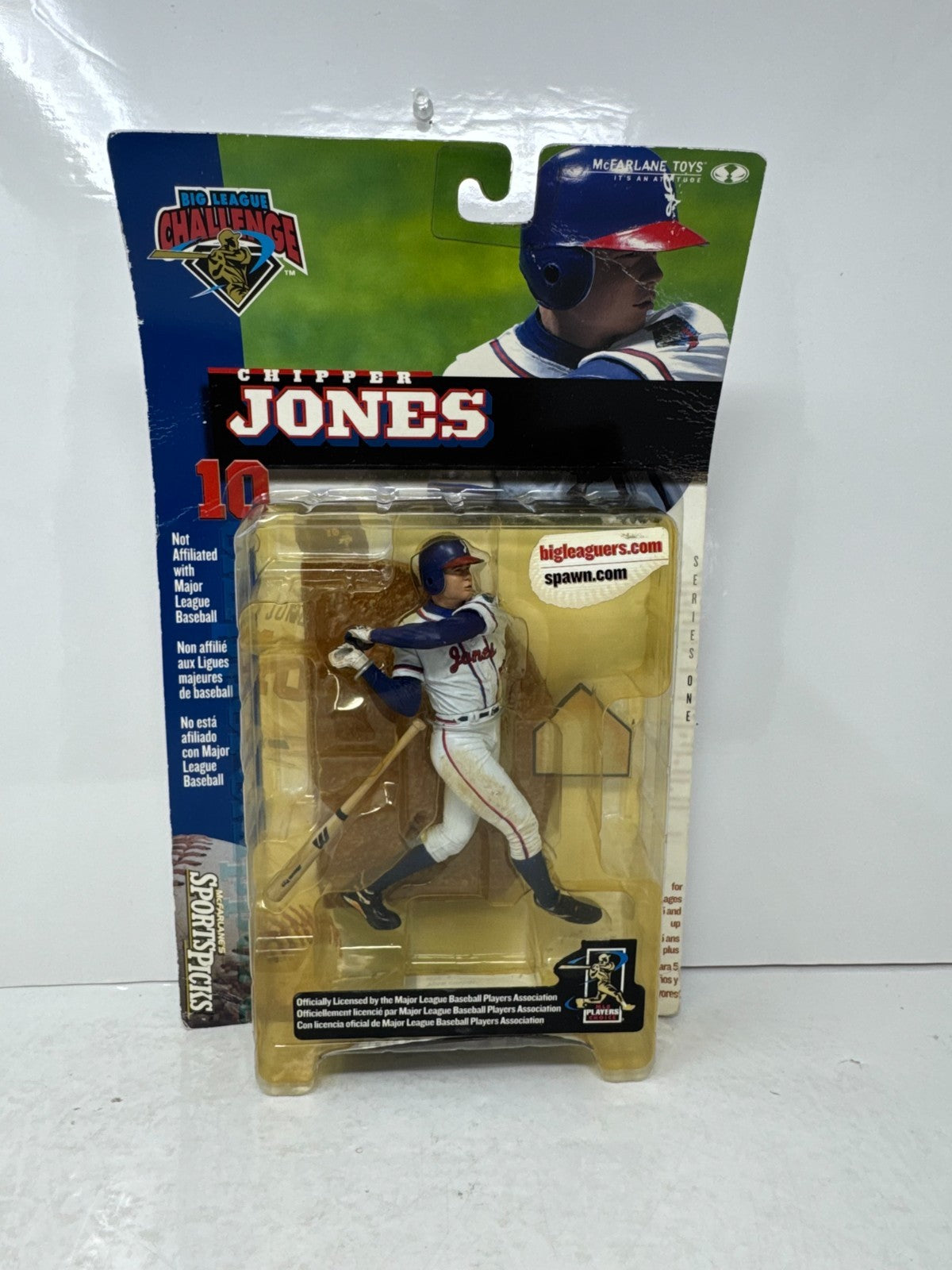 McFarlane MLB Chipper Jones Atlanta Braves Big League Challenge Baseball Figure