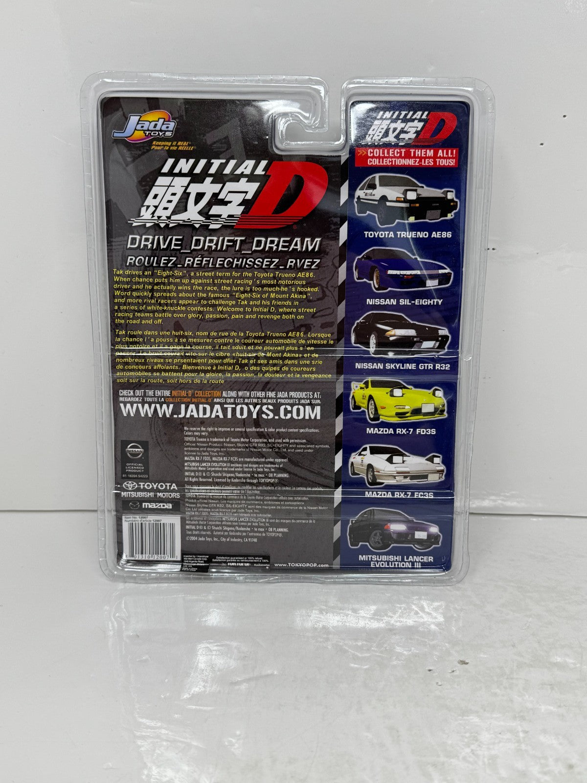 Jada Toys Initial D Nissan Skyline GTR R32 1:64 Diecast