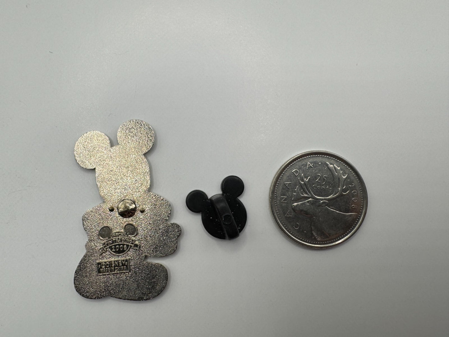 Disney Mickey Mouse Blue Jacket Red Vest Booster Trading Pin DC2S1