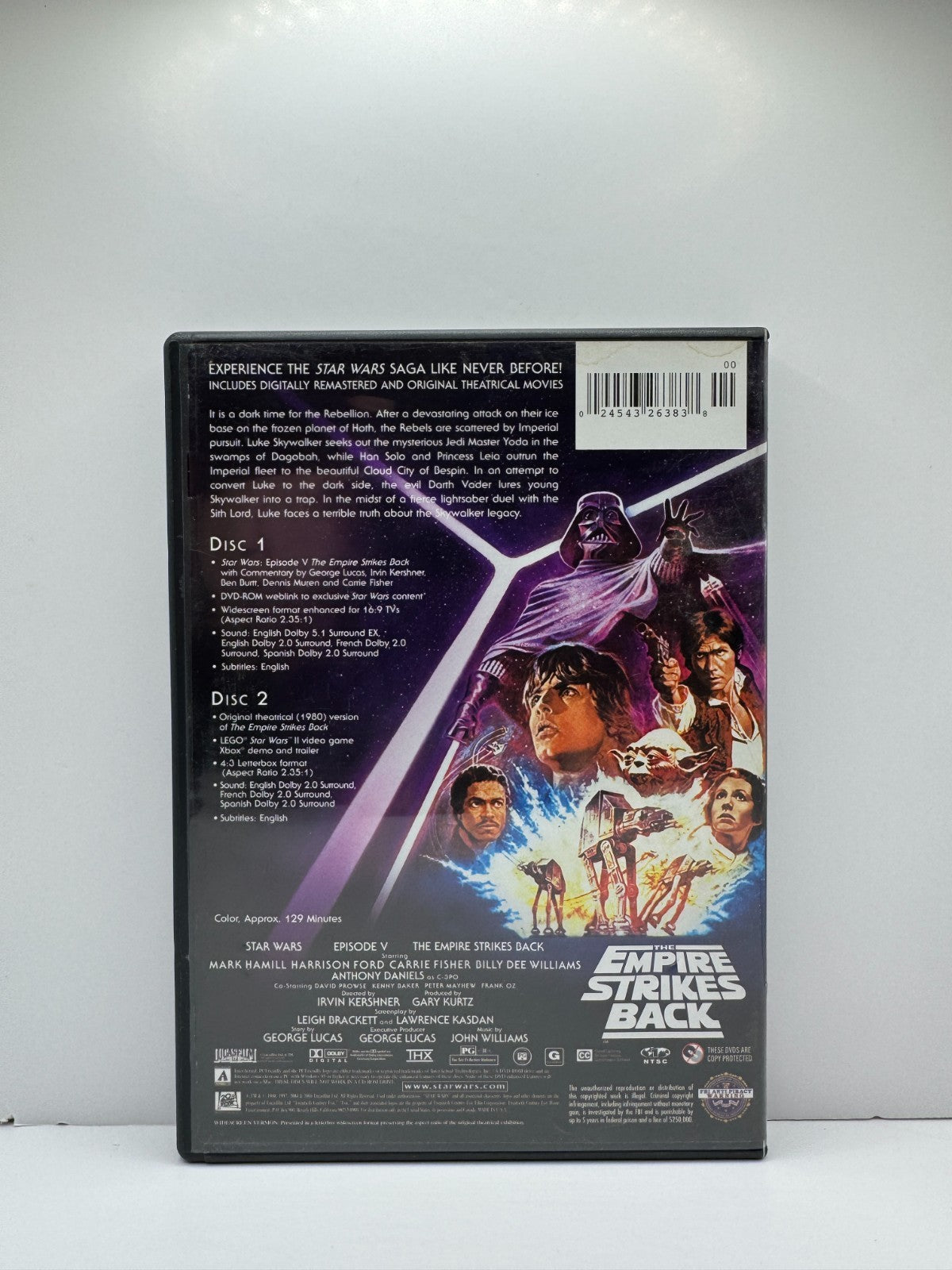 Star Wars Episode V Empire Strikes Back (DVD) Star Wars Sci-Fi