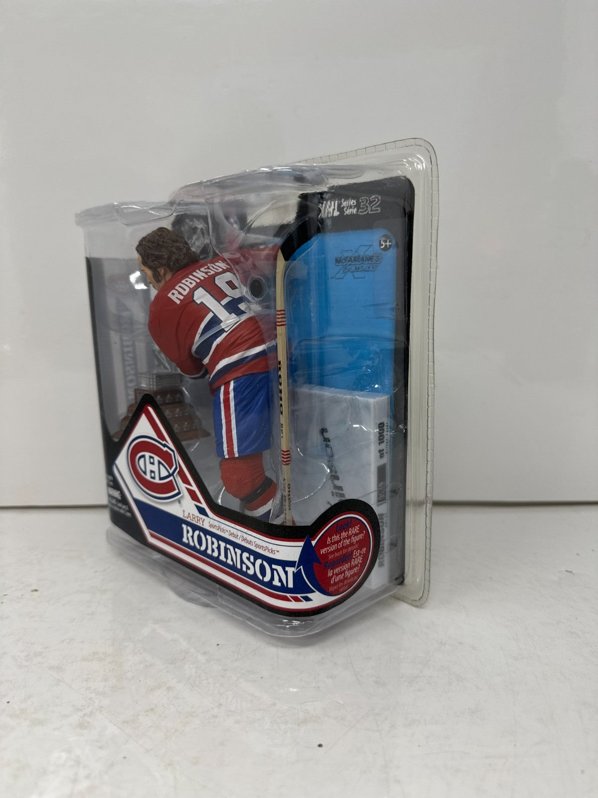 McFarlane NHL Larry Robinson Montreal Canadiens Collector Level 1 of 1000 Figure