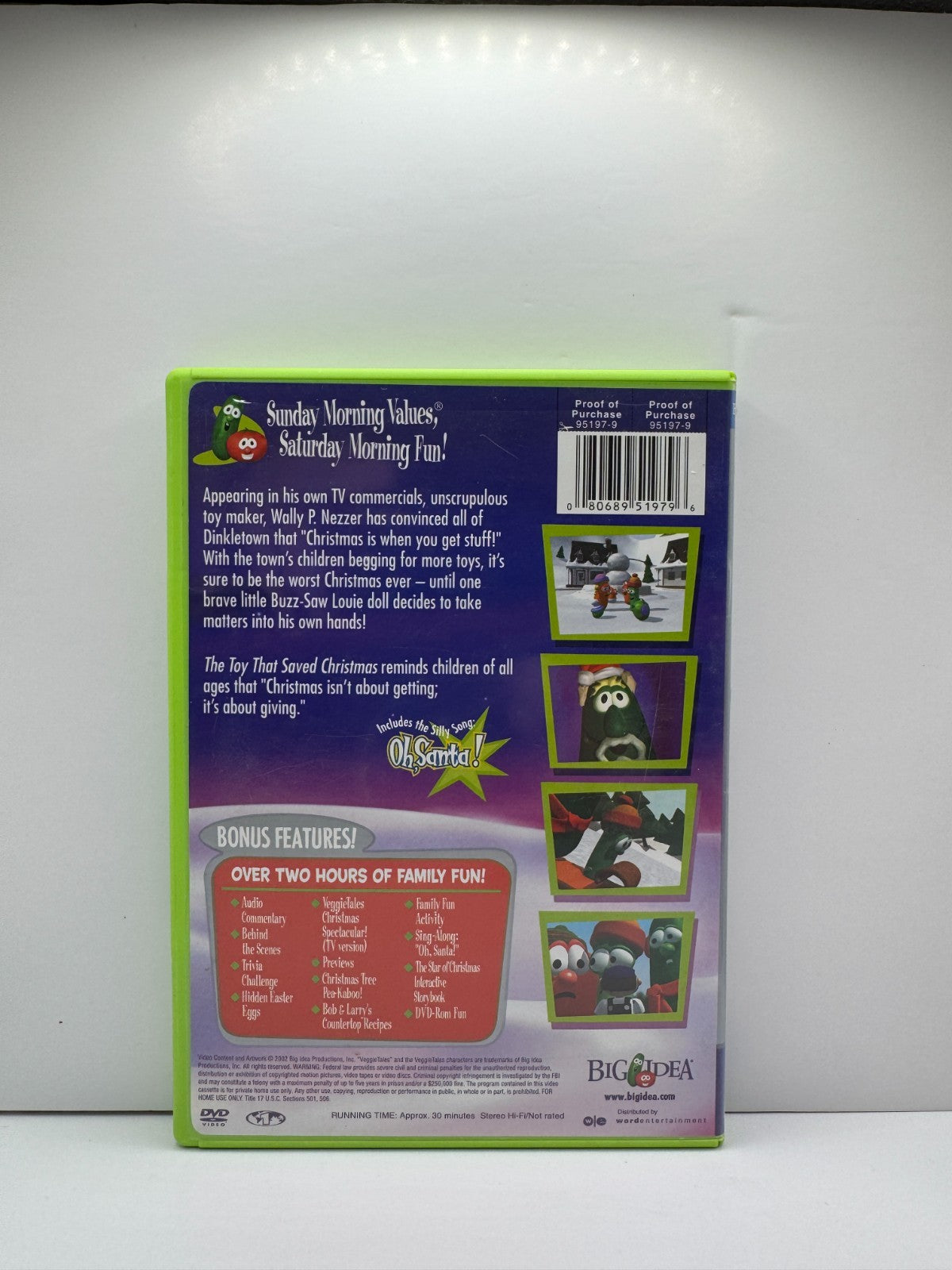 Toy That Saved Christmas (DVD) VeggieTales Animation
