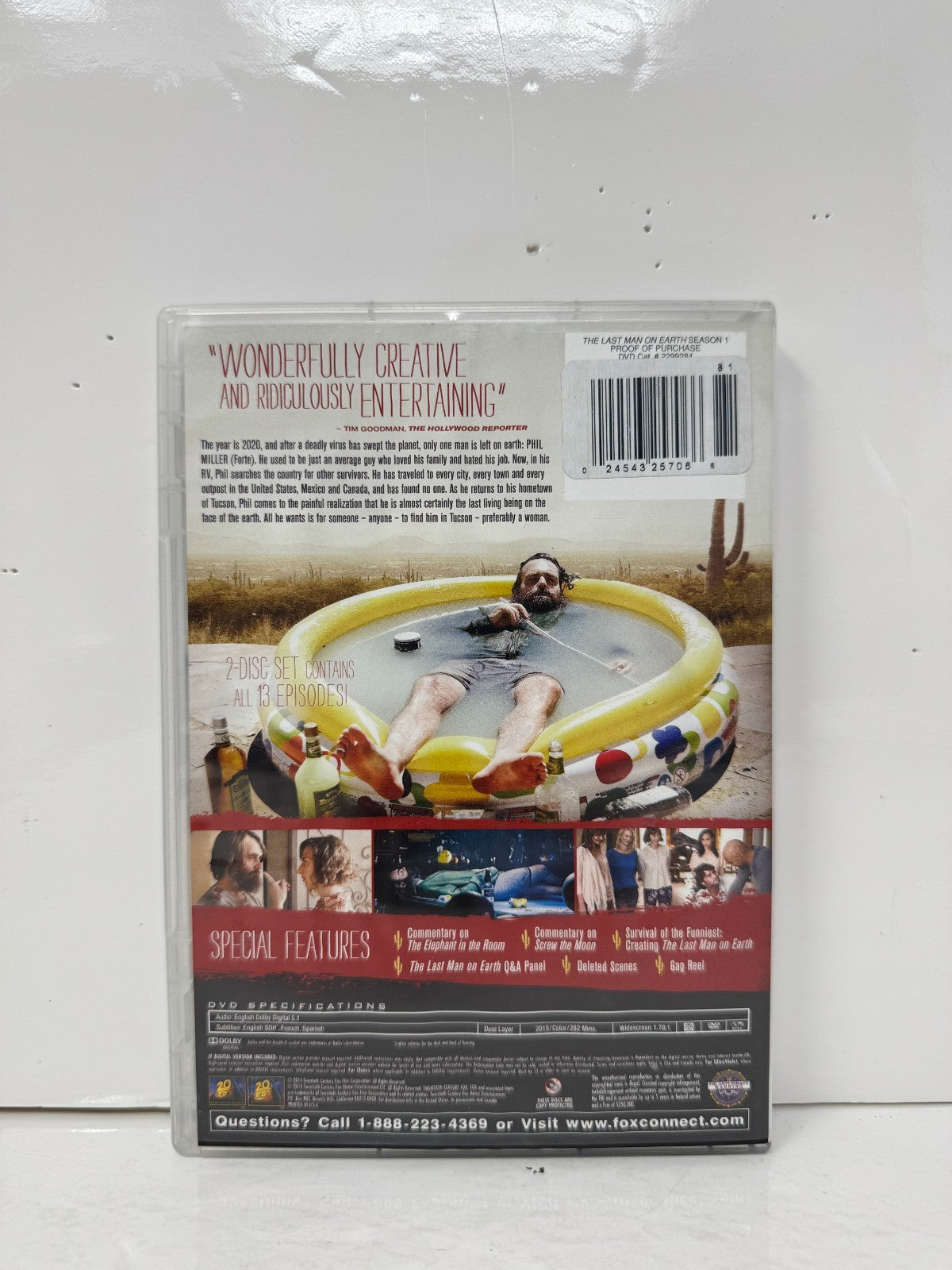 Last Man On Earth Season 1 (DVD) TV Series Comedy