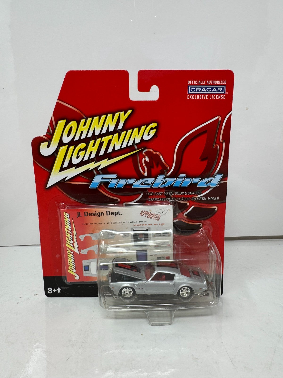 Johnny Lightning Firebird 1972 Pontiac Firebird 1:64 Diecast