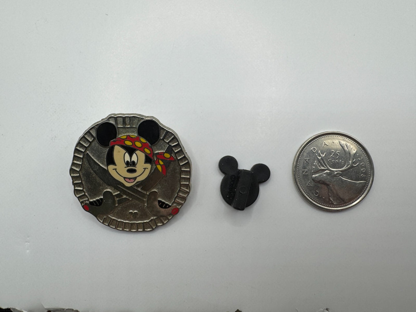 WDW Disney Mickey Mouse Pirate Coins Hidden Mickey Trading Pin DC2S1