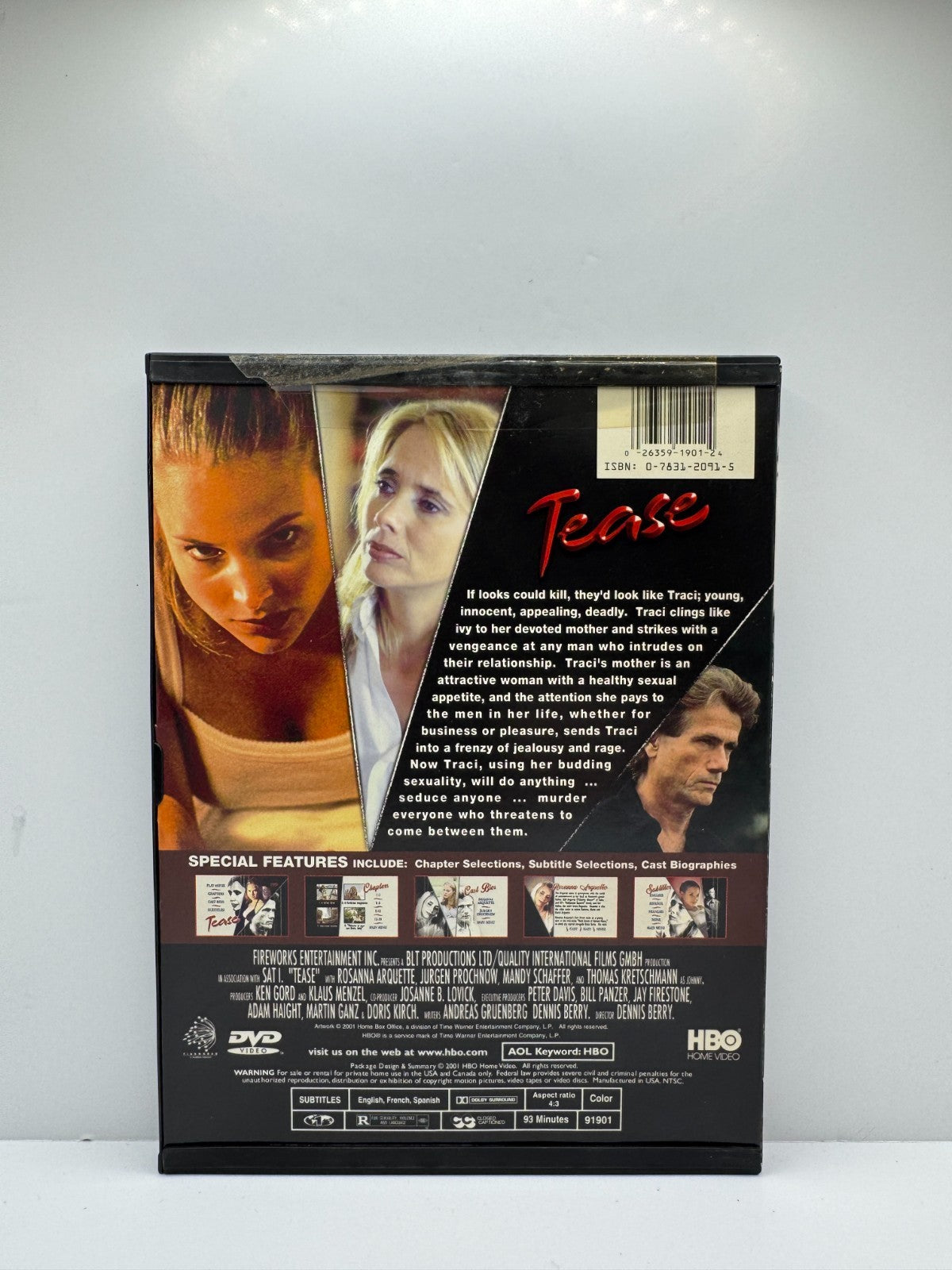 Tease (DVD) Rosanna Arquette Drama