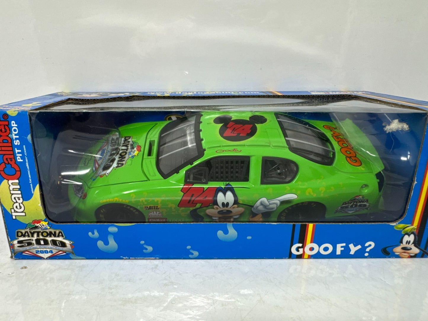 Team Caliber Pit Stop Nascar #04 Goofy Daytona 500 1:24 Diecast