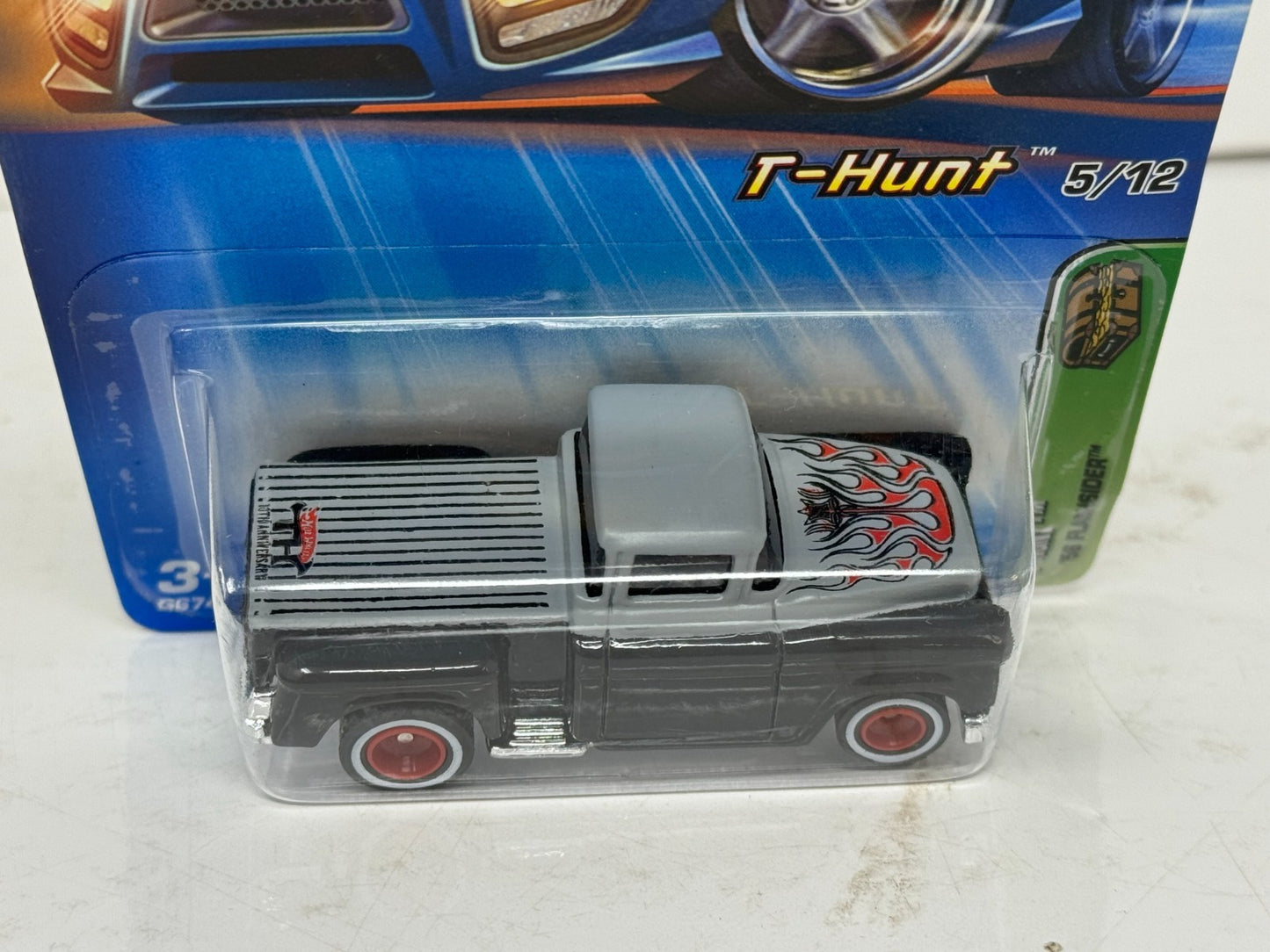 Hot Wheels T-Hunt 1956 Flashsider 164 Diecast Real Riders