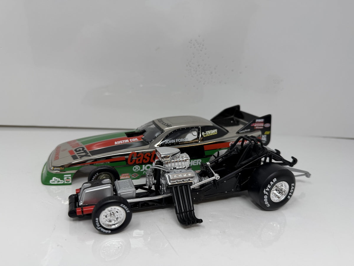 Action NHRA Historical John Force Castrol 1991 Oldsmobile Funny Car 1:24 Diecast