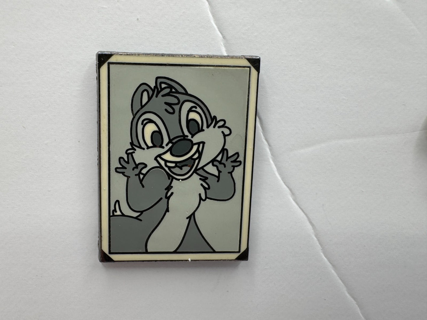 WDW Disney Black and White Snapshots Chip 'N' Dale Trading Pin DC1S1