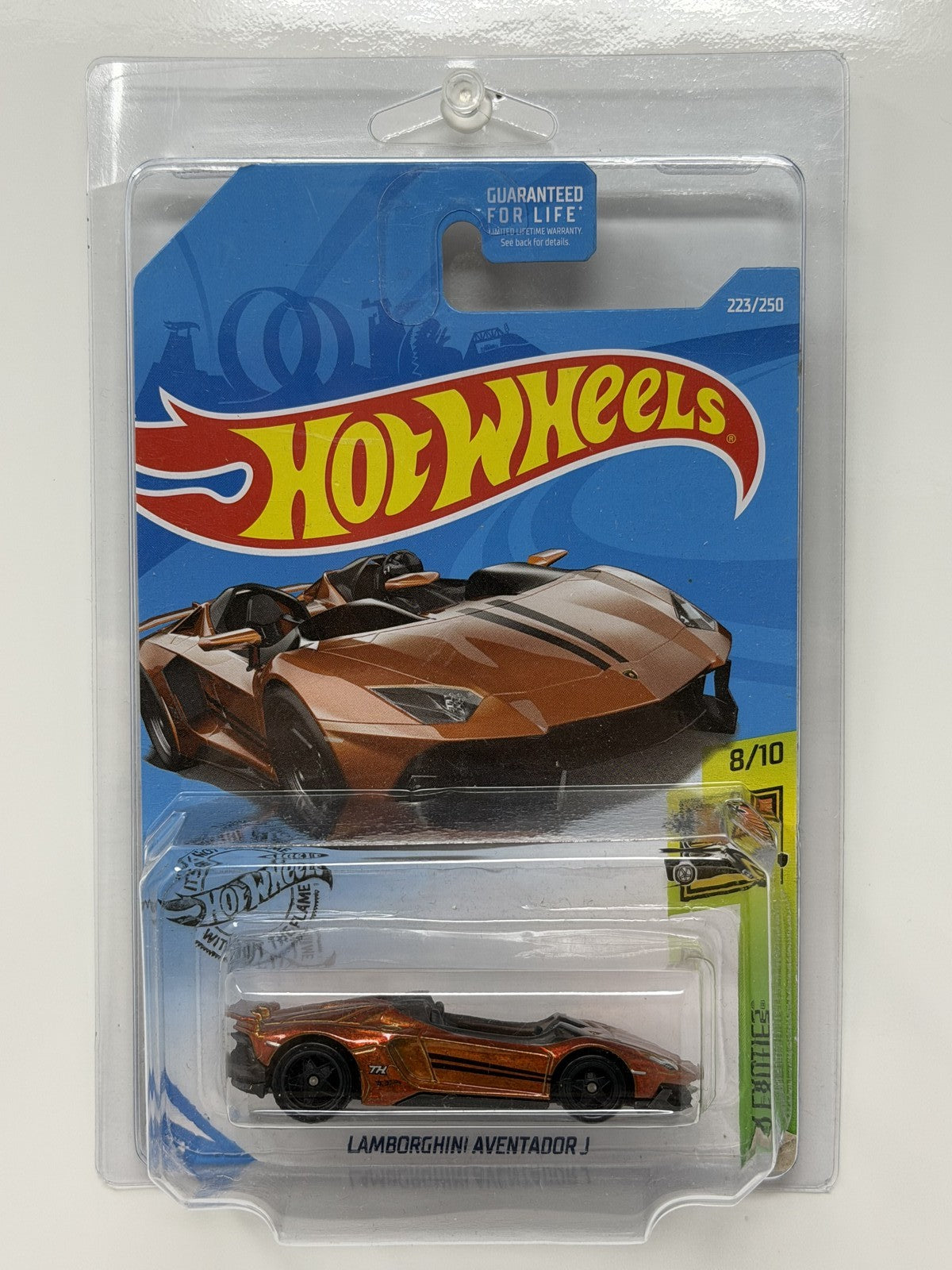 Hot Wheels Super Treasure Hunt Lamborghini Aventador J Exotics 1:64 Diecast STH
