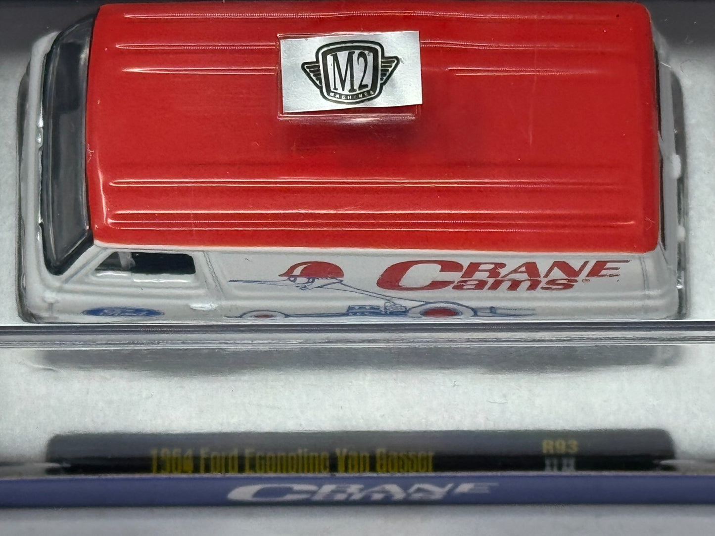 M2 Machines Crane Cams 1964 Ford Econoline Van Gasser 1:64 Diecast