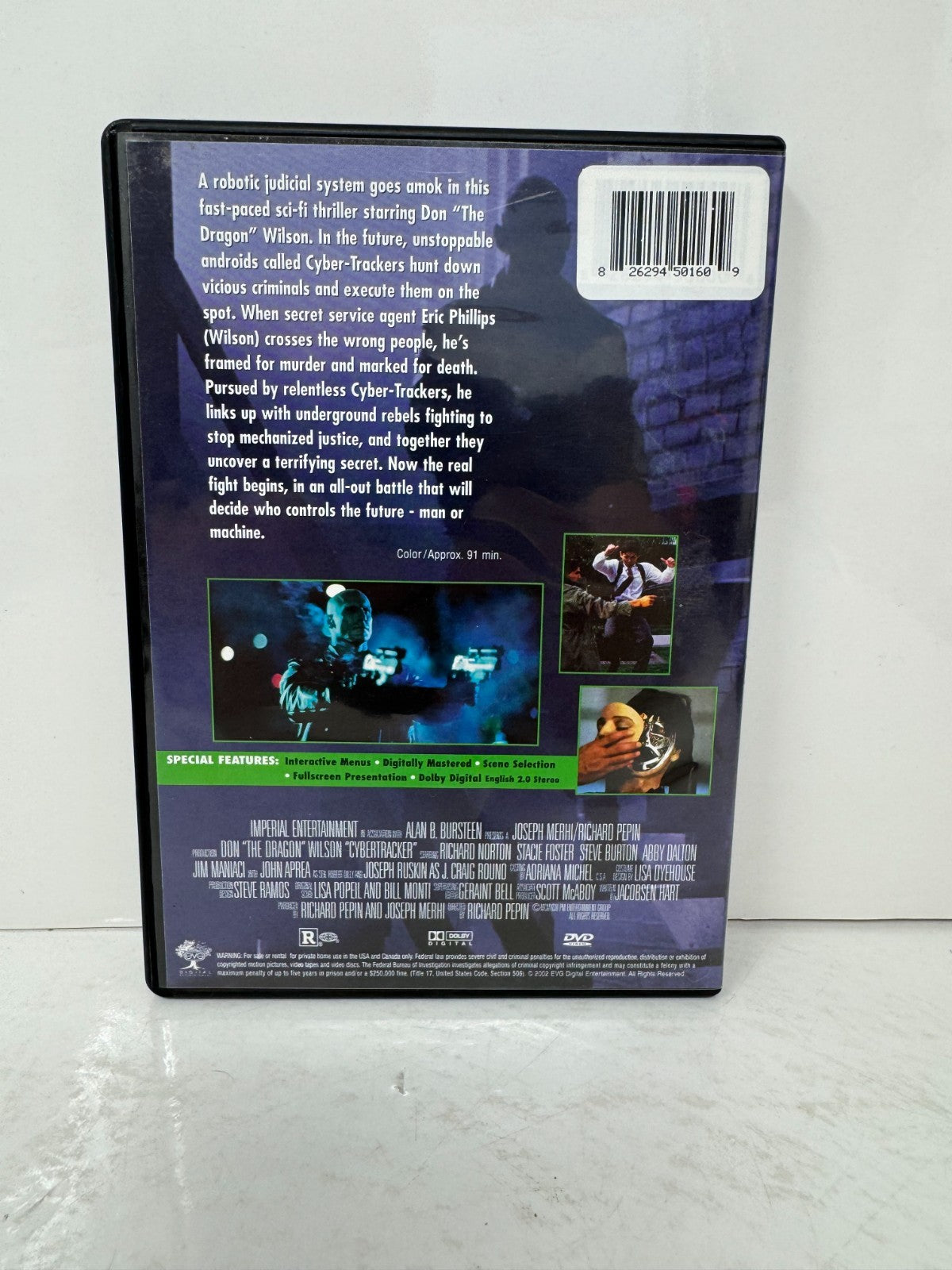 Cyber Tracker (DVD) Sci-Fi Good Condition!!!